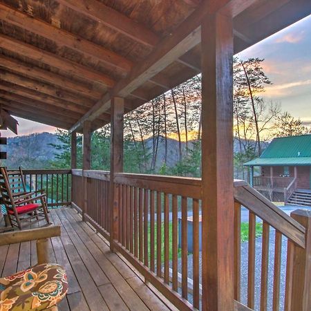 Pigeon Forge Cabin With Hot Tub And Mountain Views! Exterior foto