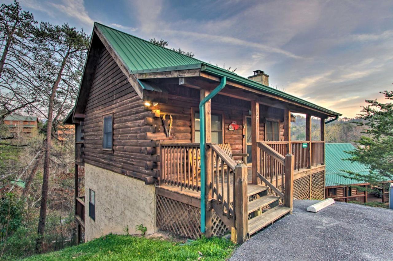Pigeon Forge Cabin With Hot Tub And Mountain Views! Exterior foto